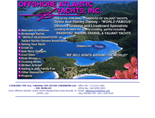 Tablet Screenshot of offshoreyachts.com